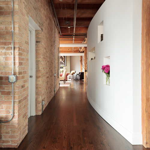 Modern Denver loft design blending rustic elements and urban style